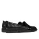 Pantofi casual/eleganti dama 6037 negru sidef combinat
