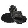 Sandale dama 5074 negru piton