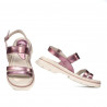 Women sandals 5075-1 purple pearl
