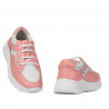 Pantofi copii 2007 roz combinat