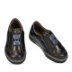 Pantofi copii mici 70-1c negru combinat