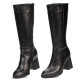 Women knee boots 1187 black