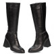 Women knee boots 1187 black
