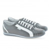 Men sport shoes 709 gray+white