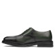 Men stylish, elegant shoes 937 a green