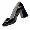 Women stylish, elegant shoes 1291 patent black