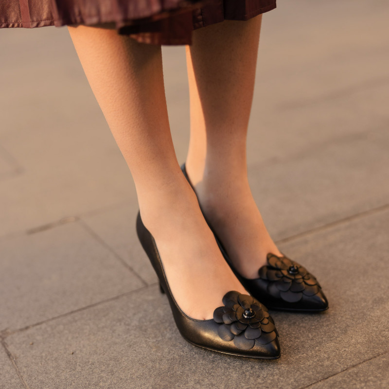 Pantofi eleganti dama 1282 negru lifestyle