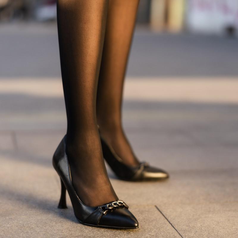 Pantofi eleganti dama 1288 negru lifestyle