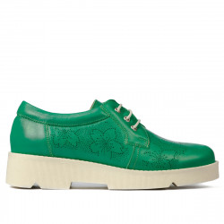 Pantofi casual dama 6051 verde