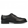 Men stylish, elegant shoes 939m black