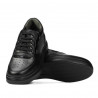 Pantofi sport 938 negru combinat