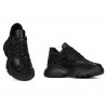 Pantofi sport dama 6053 negru camuflaj combinat