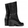 Women knee boots 3376 black