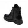 Children boots 3029 patent black combined