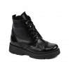 Children boots 3029 patent black combined