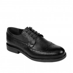 Men stylish, elegant shoes 939-1 black