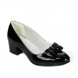 Pantofi eleganti dama 1270 lac negru