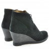Women boots 3230-1 black velour