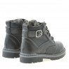 Small children boots 21c black+gray