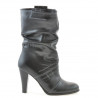 Women knee boots 1114 black