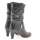 Women knee boots 1117 black