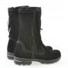 Children knee boots 3208 black velour
