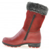 Children knee boots 3202 red combined