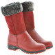 Children knee boots 3202 red combined