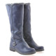 Women knee boots 3248 biz indigo