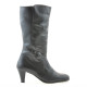 Women knee boots 1107 black