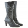 Women knee boots 1107 black