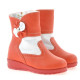 Small children boots 20c red+white