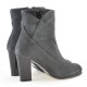Women boots 1133 gray antilopa