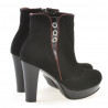Women boots 1138 black antilopa combined