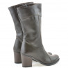 Women knee boots 3236 cafe