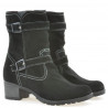 Women boots 3278 black velour