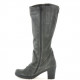 Women knee boots 3258 antracit velour