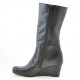 Women knee boots 3288 black