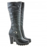 Women knee boots 1140 black