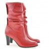 Women knee boots 1113-1 red
