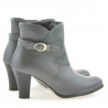 Women boots 1124 gray combined