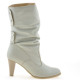 Women knee boots 1113-1 beige