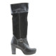 Women knee boots 3234 black