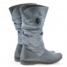 Women knee boots 257 gray pearl