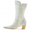 Women knee boots 298 croco beige