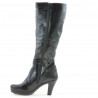 Women knee boots 229 patent black