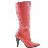 Women knee boots 010 red