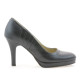 Women stylish, elegant shoes 1086 black
