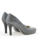 Women stylish, elegant shoes 1086 gray