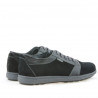 Men sport shoes 723 black+ velour black